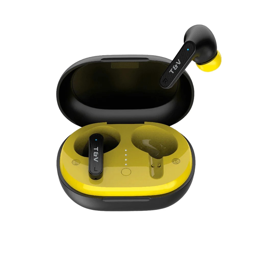 Audífono con micrófono Thonet & Vander Earbuds Reis TWS bluetooth negro