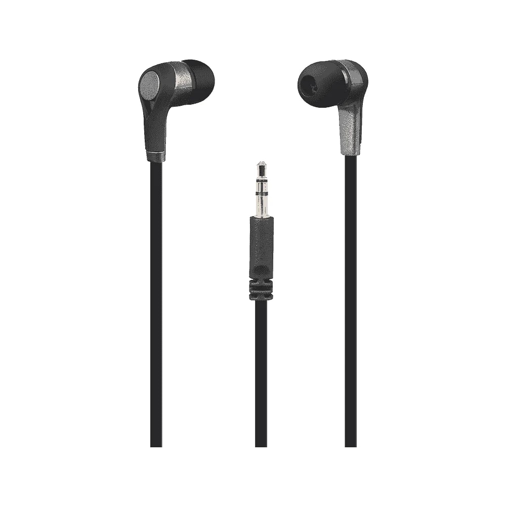 Audífono Unno tekno HS7003BK RockBuds 3.5 mm negro