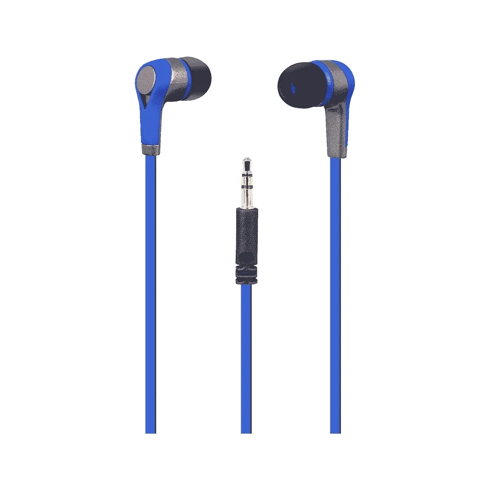 Audífono Unno tekno HS7003BL RockBuds 3.5 mm azul