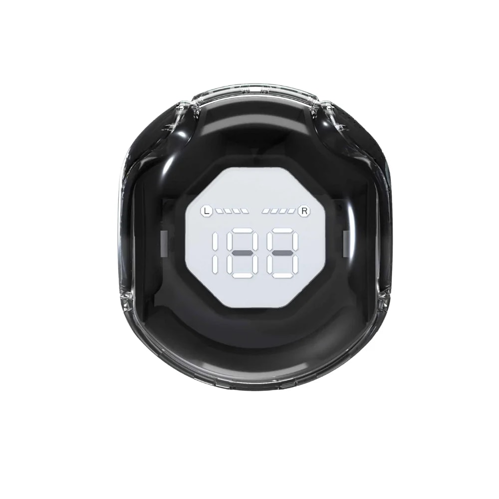 Audífono con micrófono Unno Tekno HS7508BK colors earbuds inalambricos TWS negro