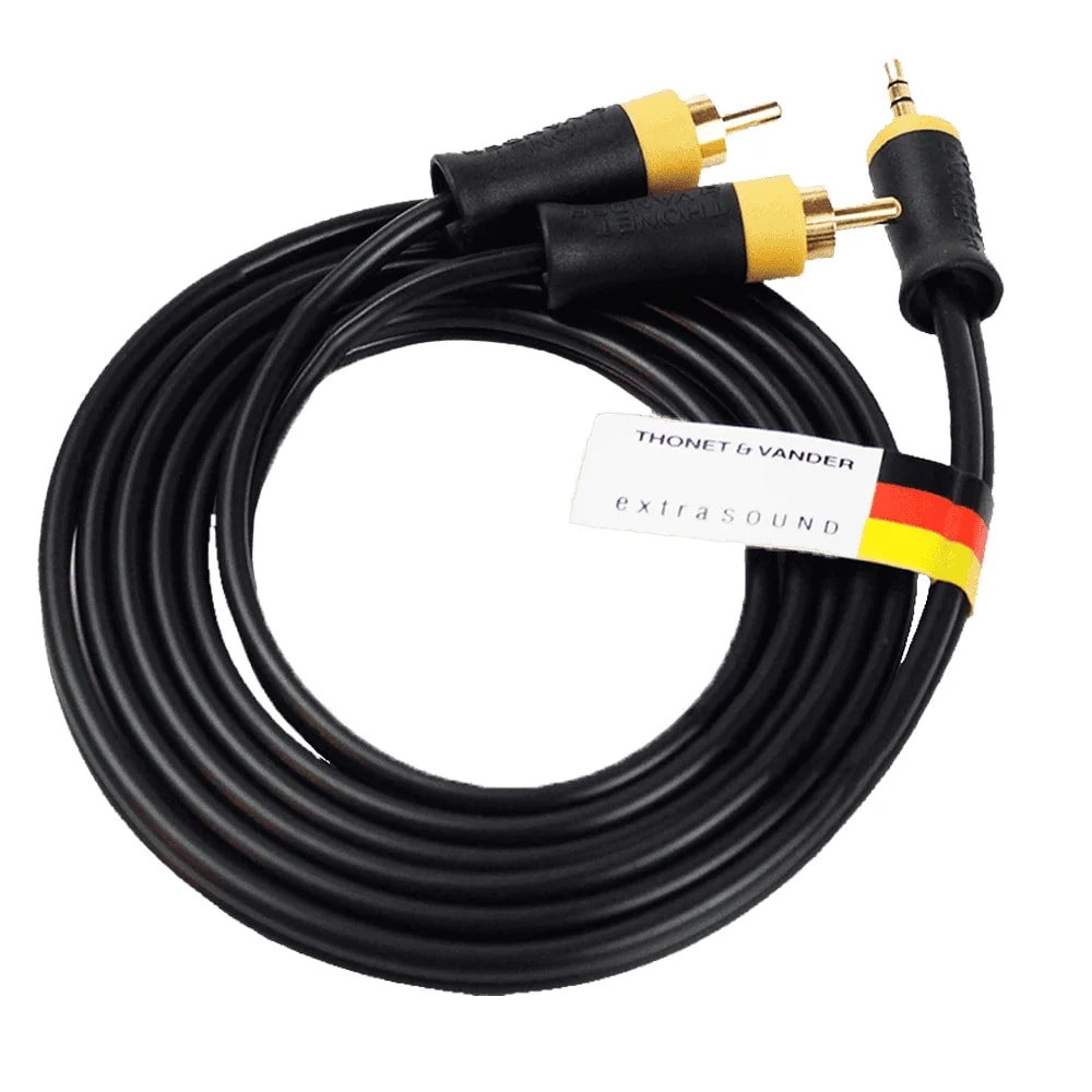 Cable Thonet & Vander Steg RCA-mini plug 2 mts