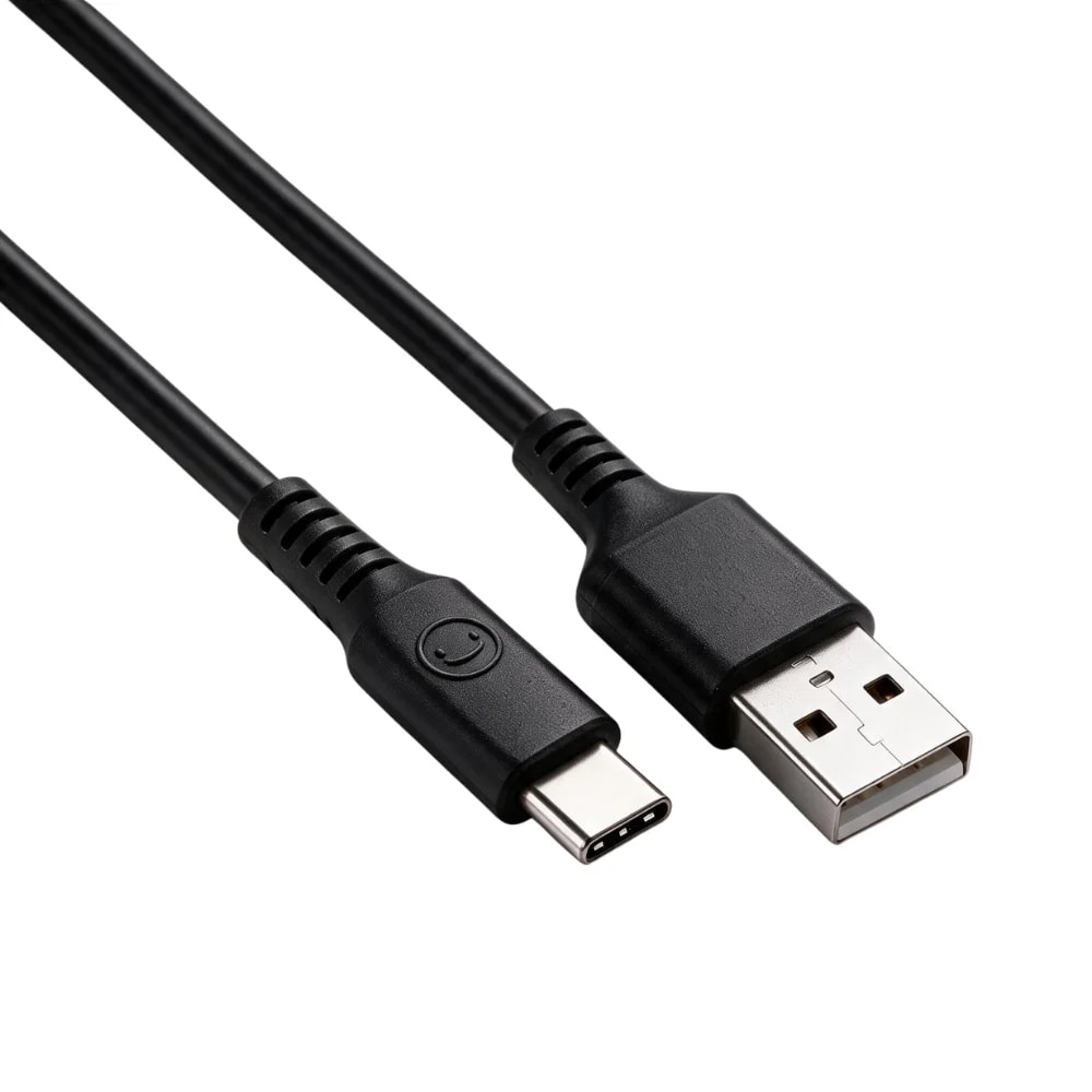 Cable Unno tekno CB4076BK USB tipo A a USB tipo C 1.5m / 5ft QC15W negro