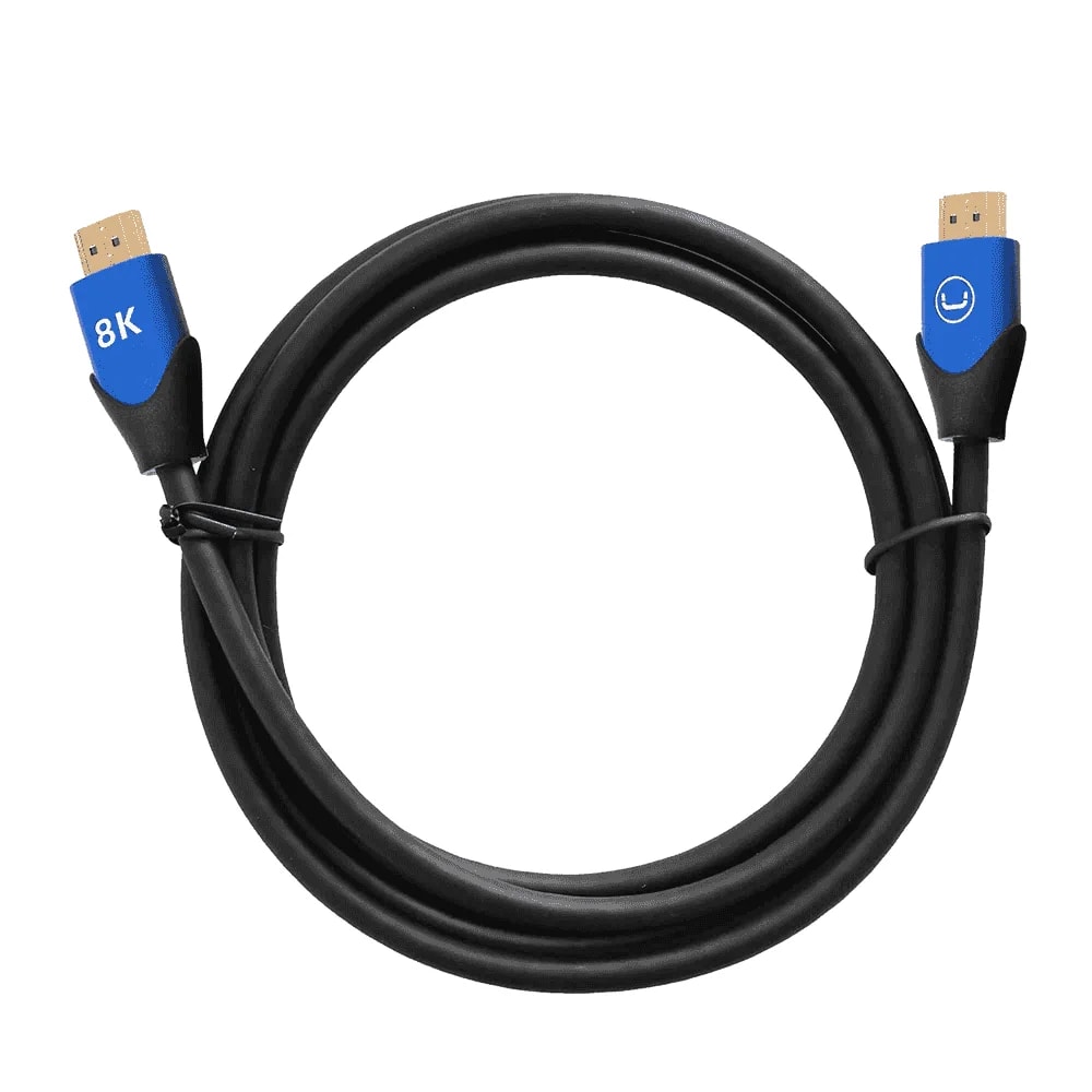 Cable Unno Tekno CB4227BL HDMI 8K 1.8 metros / 6 ft negro