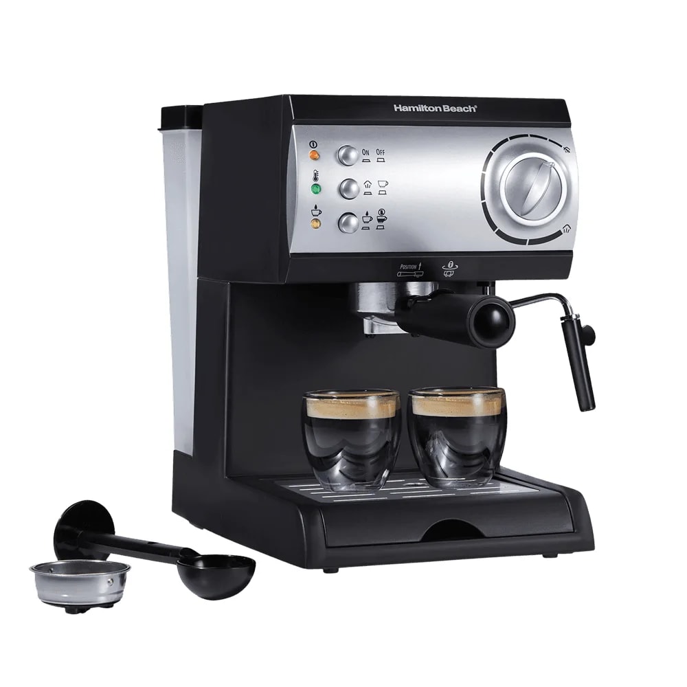 Cafetera Hamilton Beach para expresso y capuchino