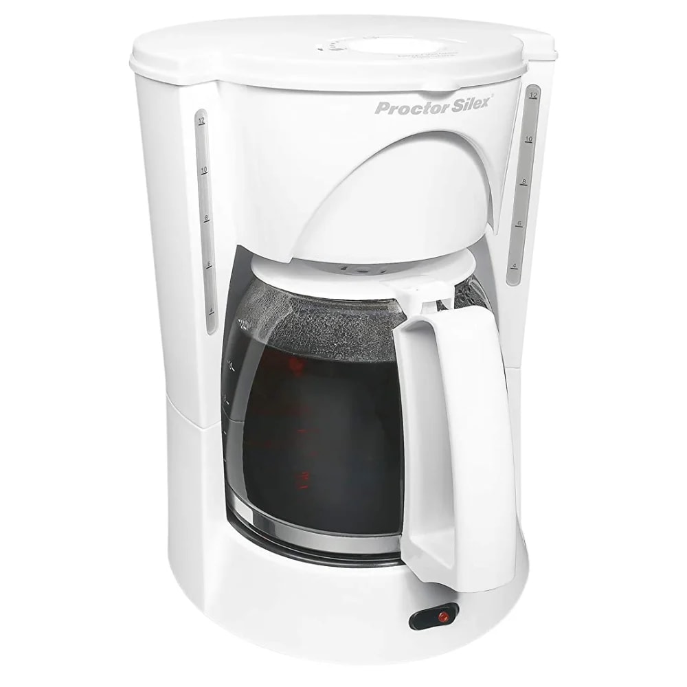 Cafetera Proctor Silex by Hamilton Beach 48521RY para 12 tazas blanca