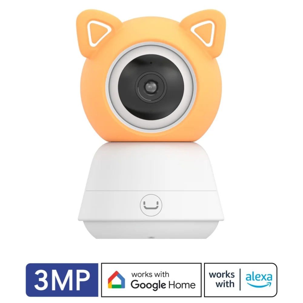 Camara de seguridad para bebés Unno tekno CM1425WT 3mp smart WiFi interiores