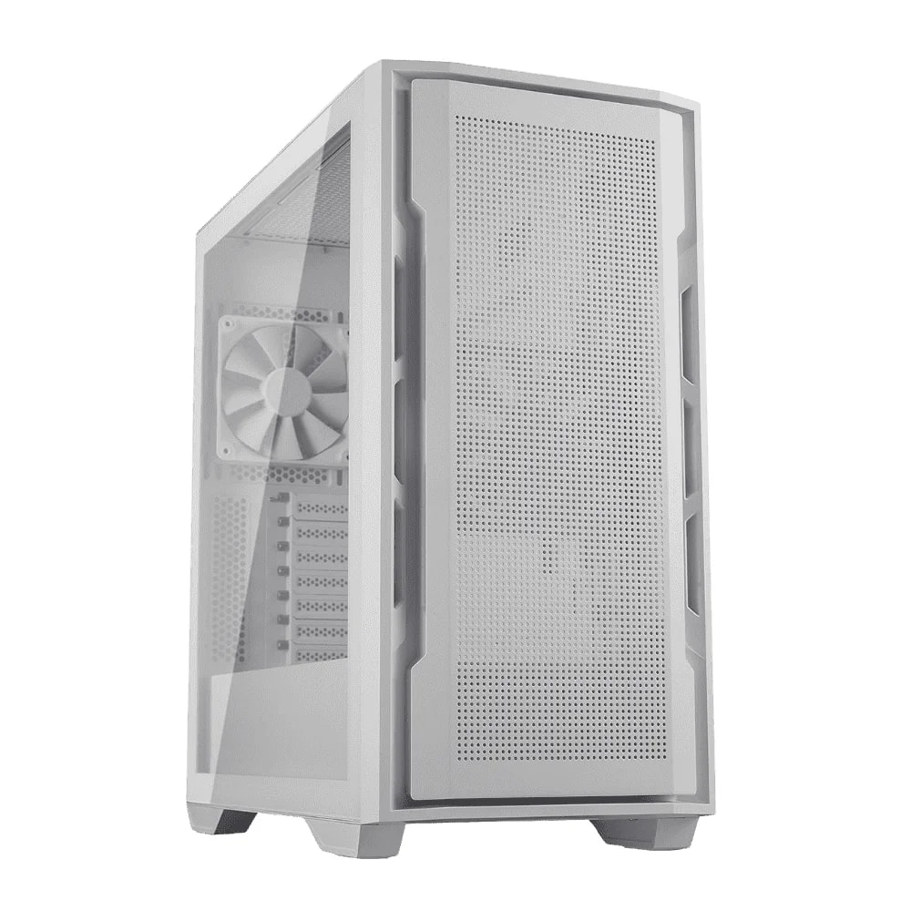 Case Cougar Gamer Uniface vidrio templado Mid-Tower no incluye fuente de poder white