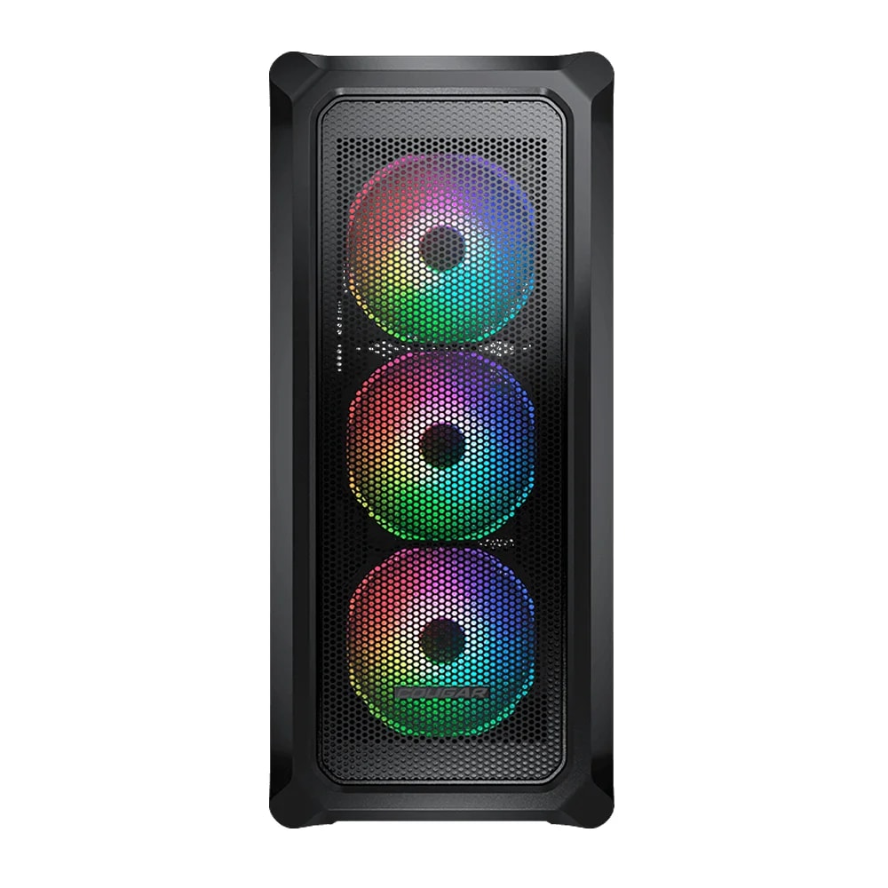 Case Cougar Gamer Archon 2 Mesh RGB vidrio templado Mid-Tower no incluye fuente de poder negro