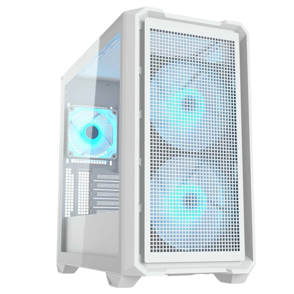 Case Cougar Gamer MX600 mini RGB vidrio templado Mid-Tower no incluye fuente de poder blanco