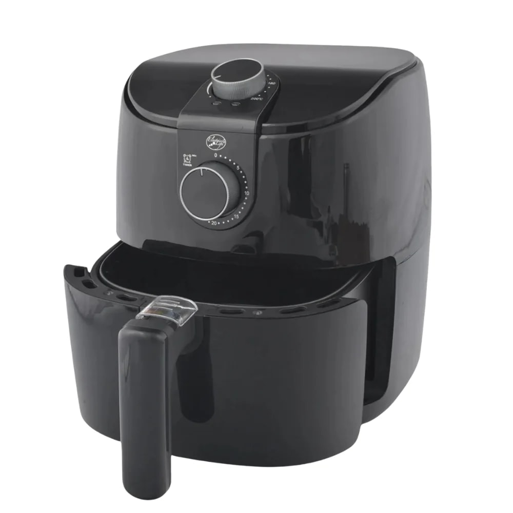 Freidora de aire Electric Life AF4001 1500w capacidad 4 litros negra