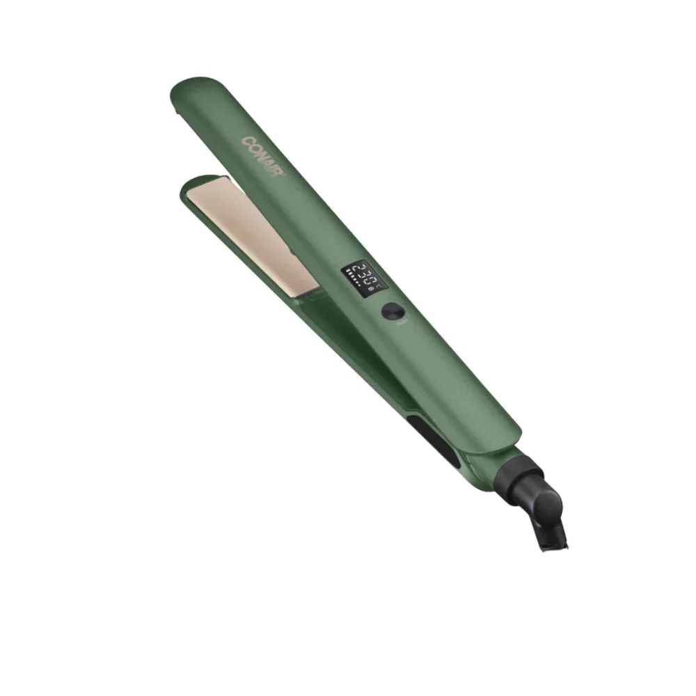 Plancha alisadora Conair con infusión de aguacate y coco