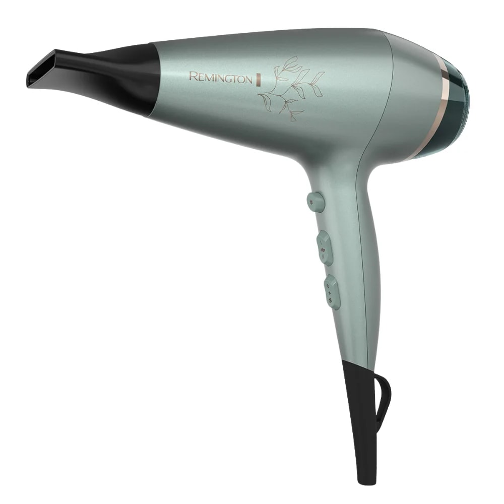 Secadora de cabello Remigton botanicals turquesa