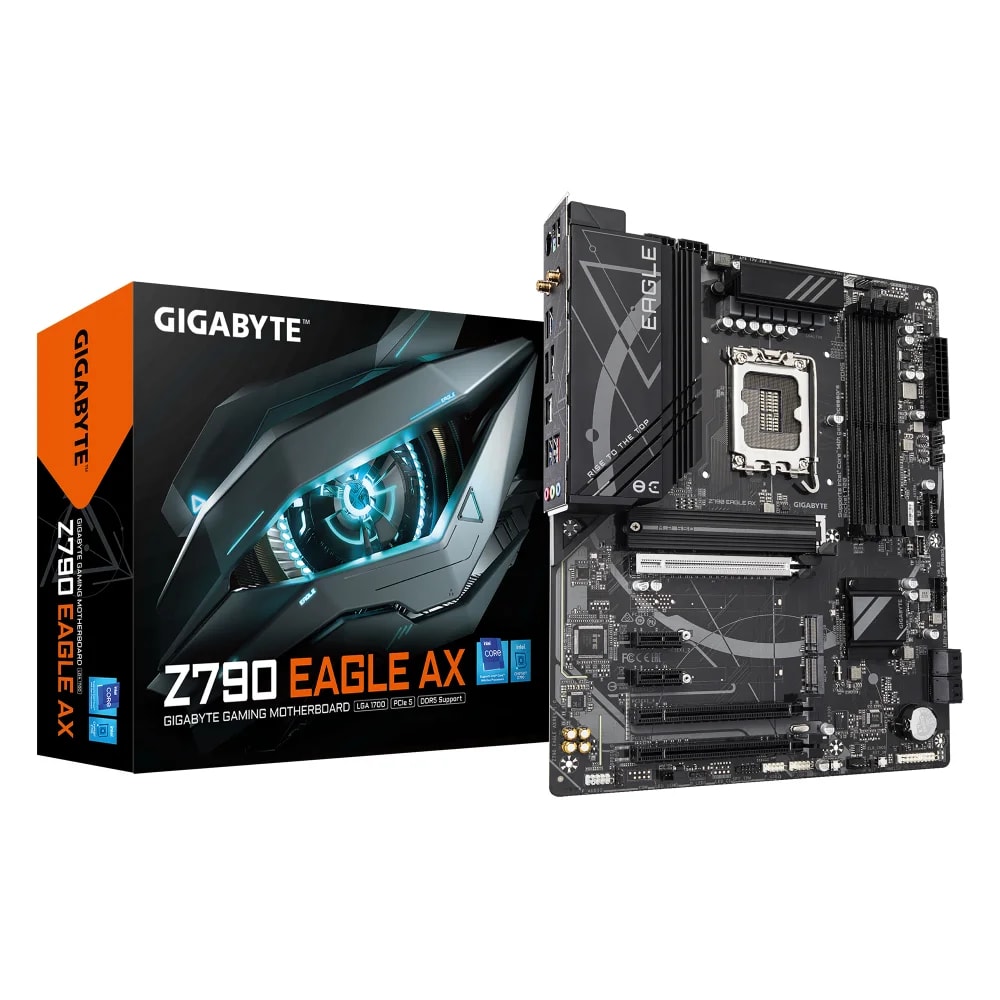 Mainboard Gigabyte Z790 EAGLE AX LGA1700 ddr5 4 slots HDMI Display port 2.5G Lan Wifi + BT ATX