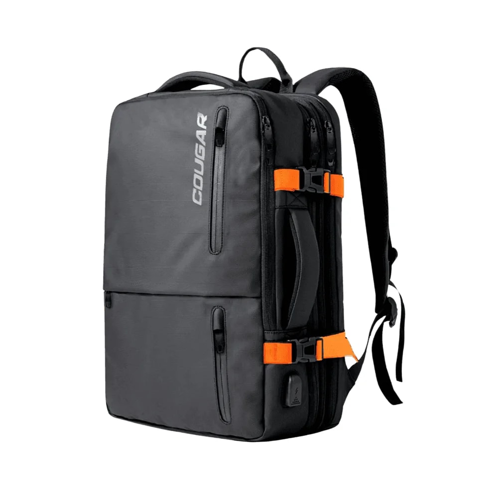 Mochila Cougar VANGUARD travel back pack negra