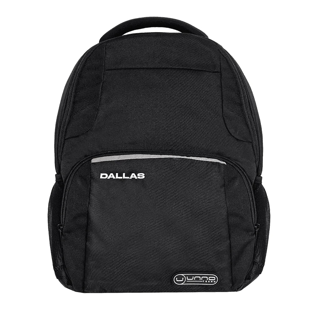 Mochila Unno Tekno BG2501BK Dallas hasta 15.6 inch negra
