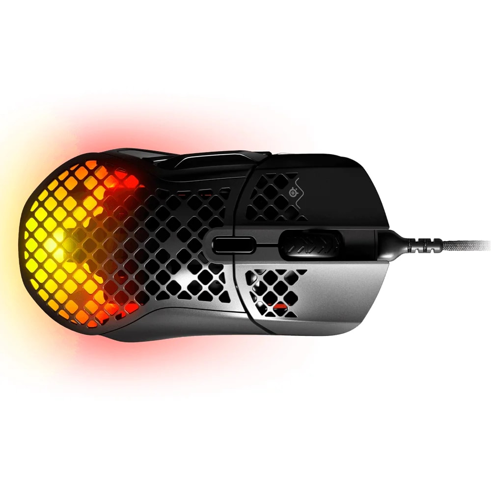 Mouse SteelSeries Aerox 5 gamer USB RGB