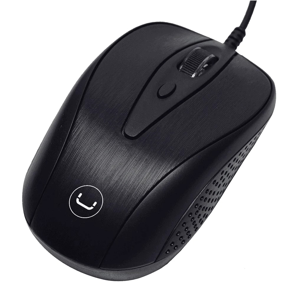 Mouse Unno Tekno MS6513BK Trek USB 2.0