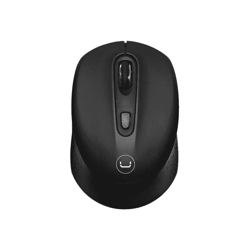 Mouse Unno Tekno inalambrico Contour negro