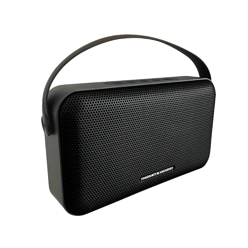 Parlante Thonet & Vander Ziegel 30 watts RMS bluetooth – 3.5mm portatil negro