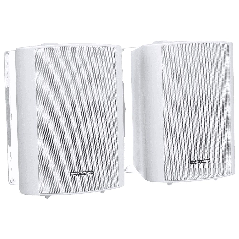 Parlante Thonet & Vander Fleck 9 bluetooth 90 watts RMS para exteriores white
