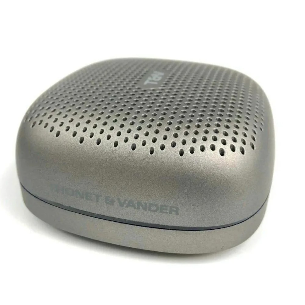 Parlante Thonet & Vander Duett TWS 10 watts RMS bluetooth – 3.5mm – radio fm gunmetal