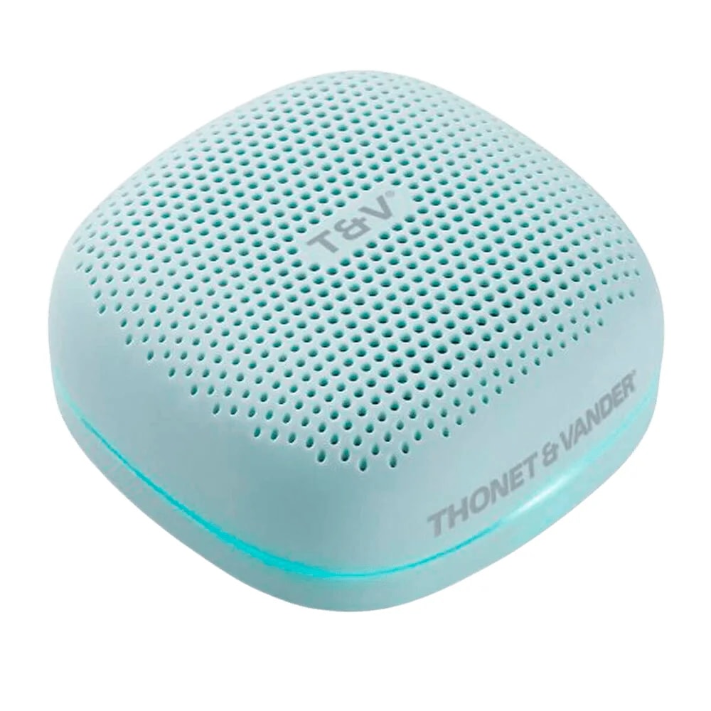 Parlante Thonet & Vander Duett TWS 10 watts RMS bluetooth – 3.5mm – radio fm aqua