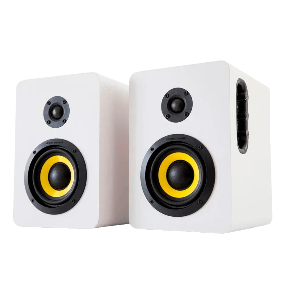 Parlante Thonet & Vander Kurbis cinema 2.0 72 watts RMS bluetooth weiss