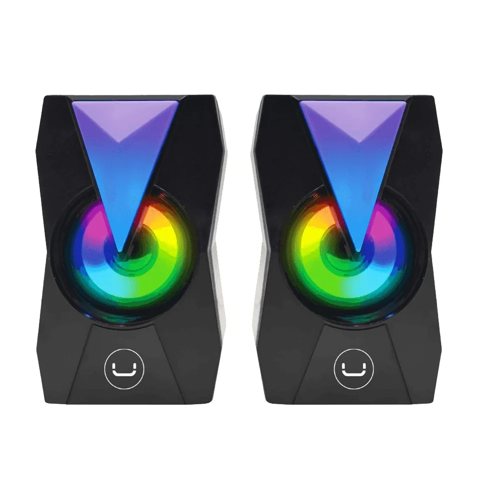 Parlante Unno Tekno SP9013BK Icon 10 watts 3.5mm RGB