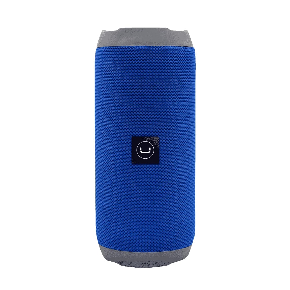 Parlante Unno Tekno SP9213BL Bullet TWS bluetooth 10 watts radio FM-USB-micro SD azul