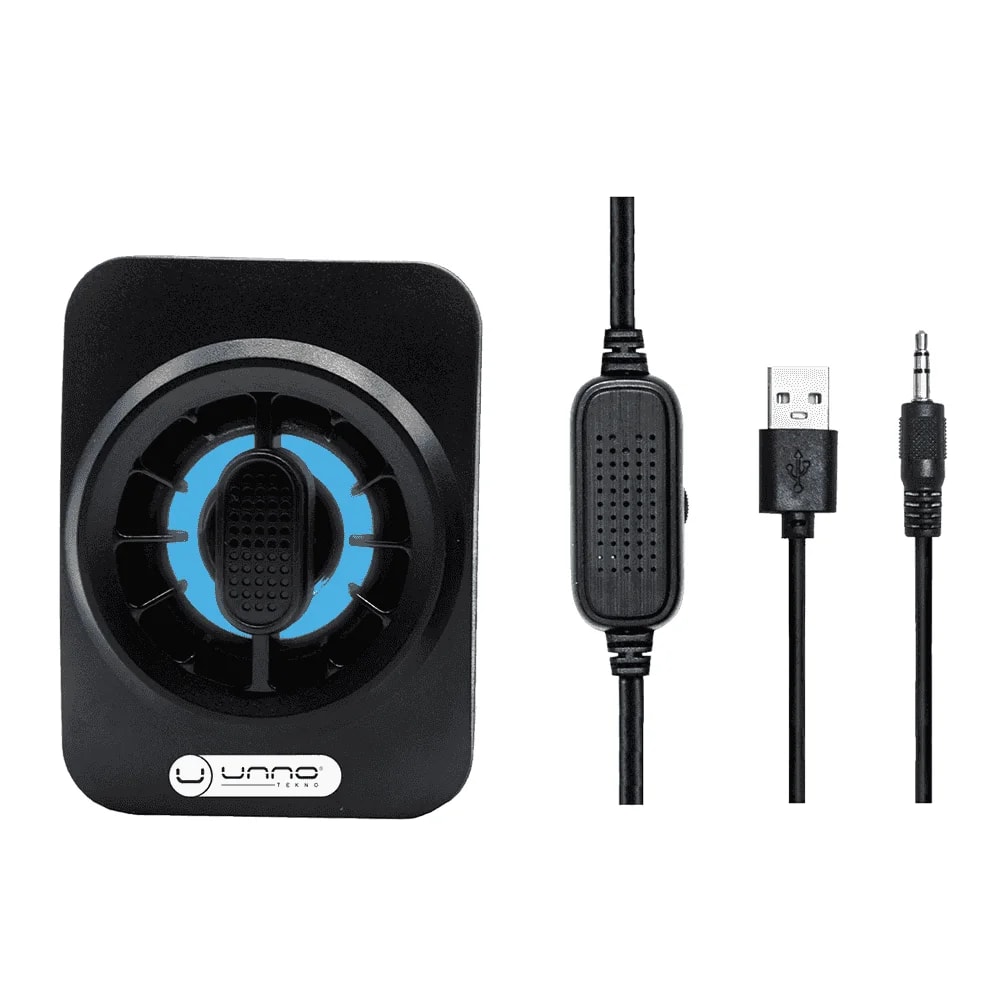 Parlante Unno Tekno SP9025BK Techno 6 watts 3.5mm