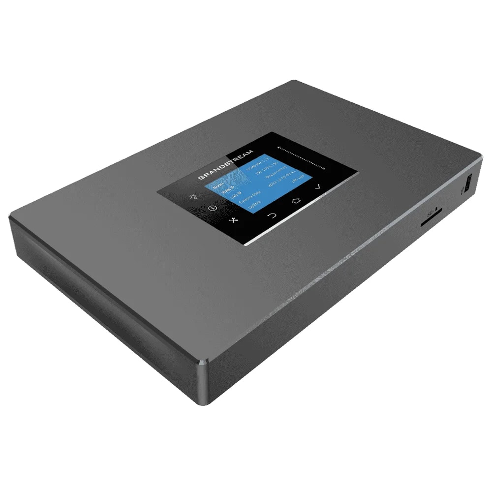 PBX IP Grandstream UCM6302A 2fxs/2fxo pantalla tactil LCD 10/100/1000 solo audio