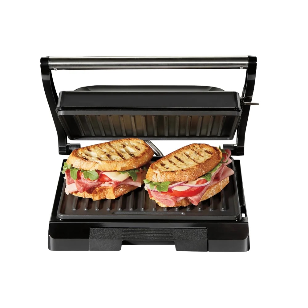 Sanduchera y parrilla eléctrica Proctor Silex by Hamilton Beach 25440PS panini press