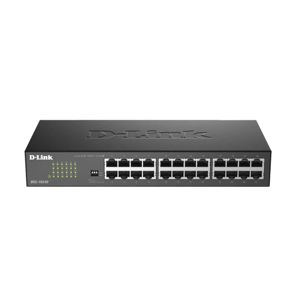 Switch D-Link DGS-1024D 24 puertos 10/100/1000 Mbps