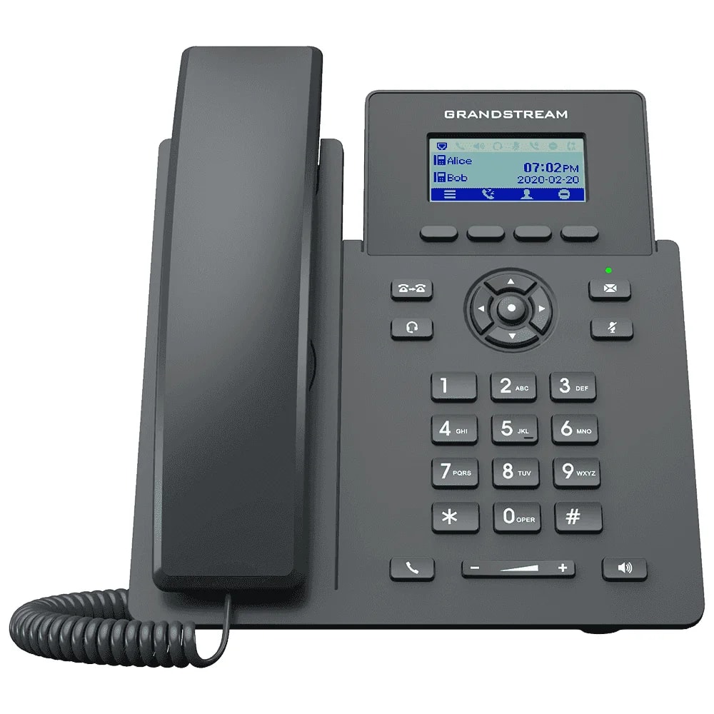 Telefono IP Grandstream GRP2601P 2 lineas POE 10/100