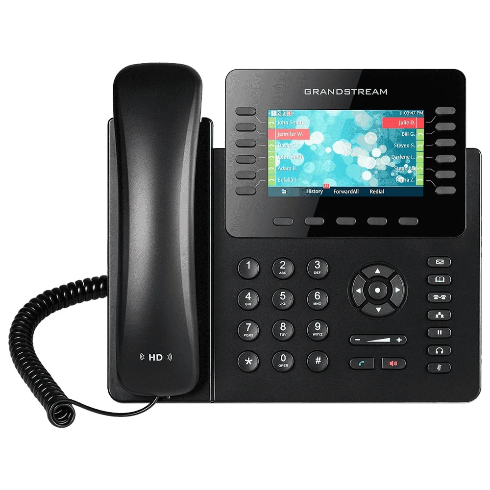 Telefono IP Grandstream GXP2170 12 lineas POE 10/100/1000