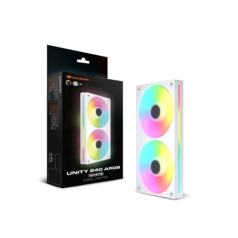 Pack de ventiladores Cougar UNITY 240 ARGB negro