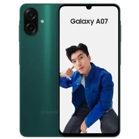 Samsung Galaxy A07 6.7" 90 Hz + Hd+ 4GB RAM 128GB Alm IP54 Camaras 50MP/8MP Batería 5000 Mah 25 W