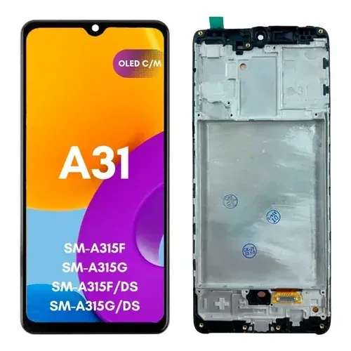 Pantalla Samsung A31 OLED marco