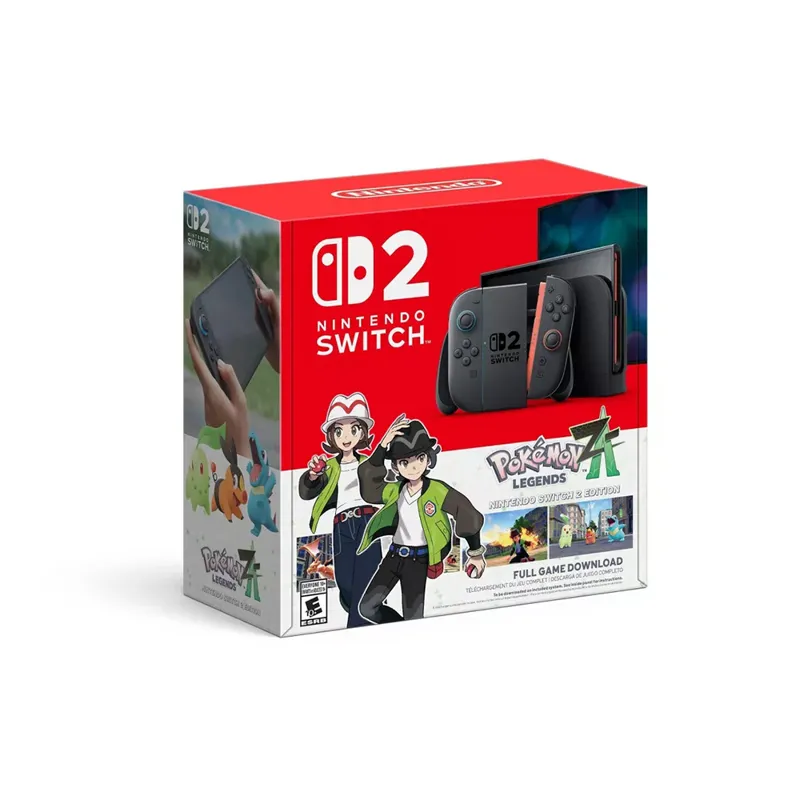 Consola De Juego Nintendo Switch 2 Pokemon Legends ZA Bundle Edition Console US Version