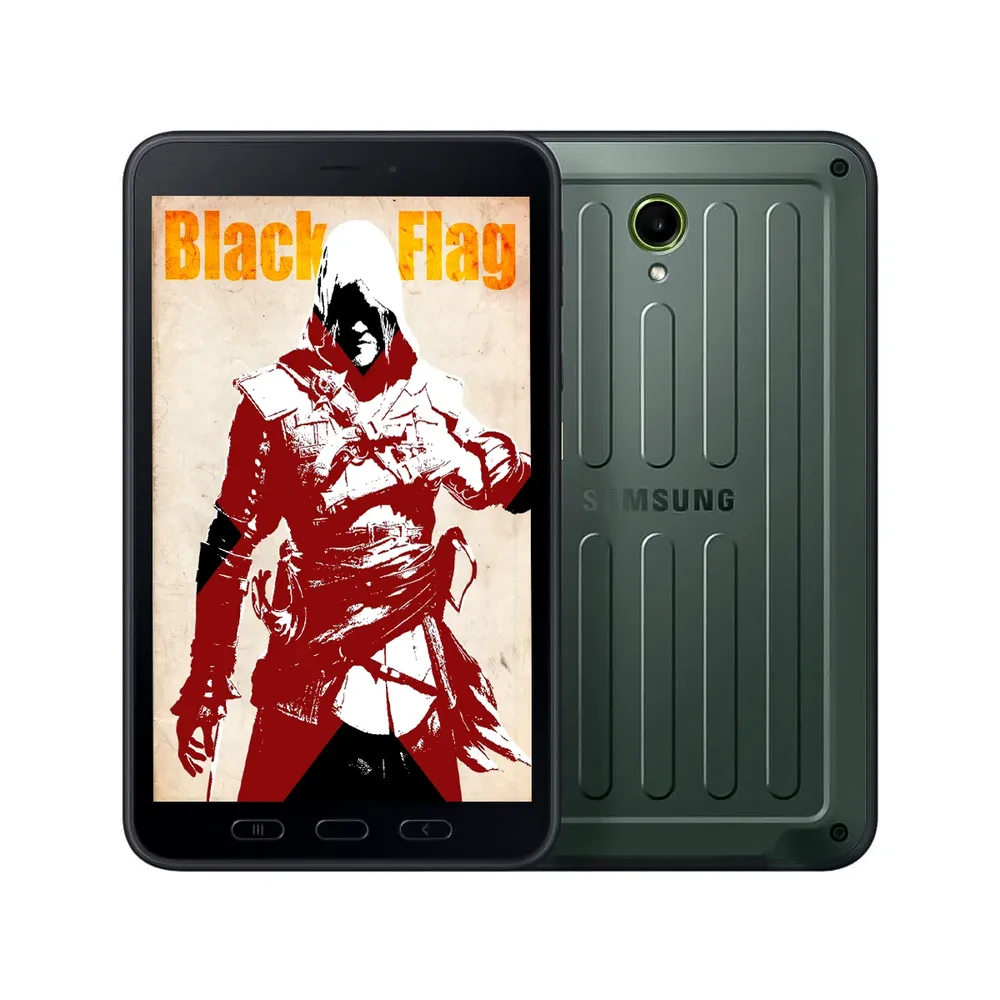 Tablet Samsung Galaxy TAB 5 Active Ruged OC 6GB 128GB 8Inch 2CAM 5G Android 14 Green