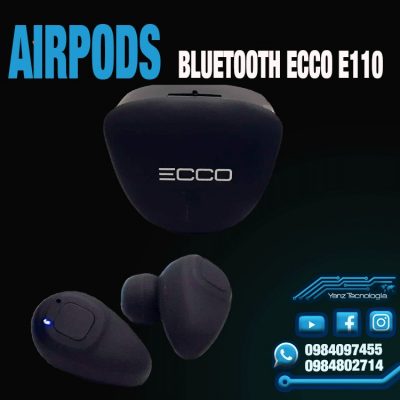 AIRPODS BLUETOOTH ECCO E110 - YANZTECNOLOGÍA