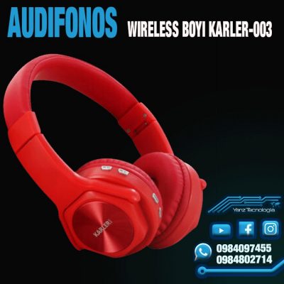 AUDIFONOS WIRELESS BOYI KARLER-003 - YANZTECNOLOGÍA