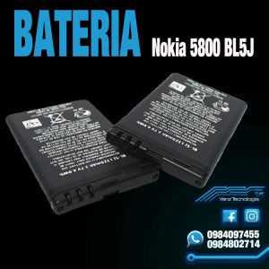 BATERIA NOKIA 5800 BL5J - YANZTECNOLOGÍA