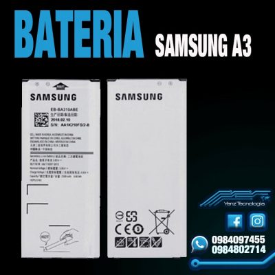 BATERIA SAMSUNG A3 - YANZTECNOLOGÍA