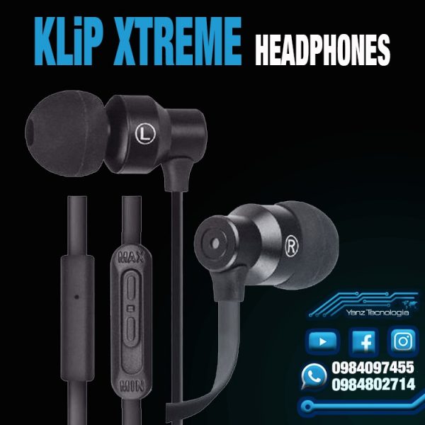 KLIP XTREME HEADPHONES - YANZTECNOLOGÍA