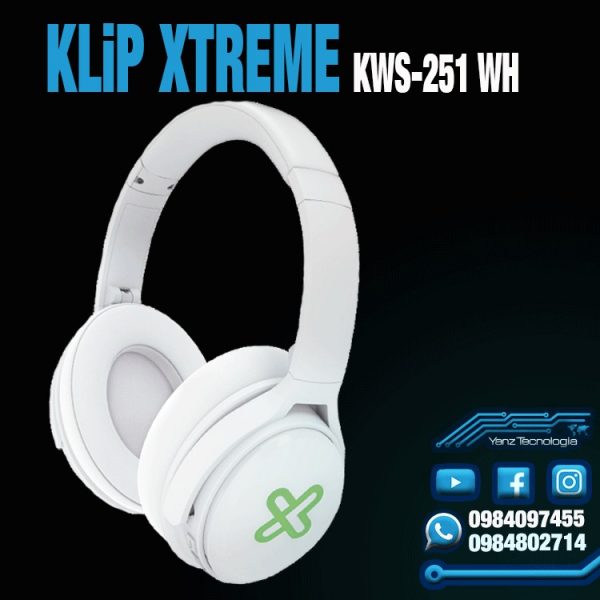 KLIP XTREME KWS-251 WH - YANZTECNOLOGÍA